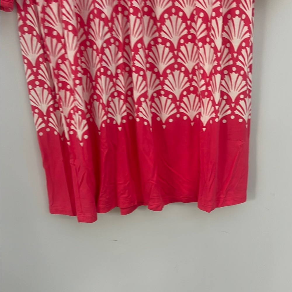 Boden Dara Jersey Dress-Pink and White - Picture 7 of 10